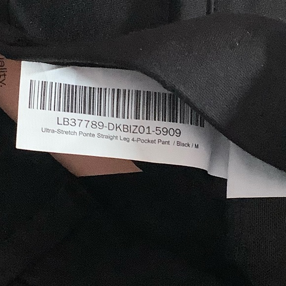 Quince NWT Ultra-Stretch Ponte Straight Leg 4-Pocket Pant Several Sizes - Picture 8 of 8